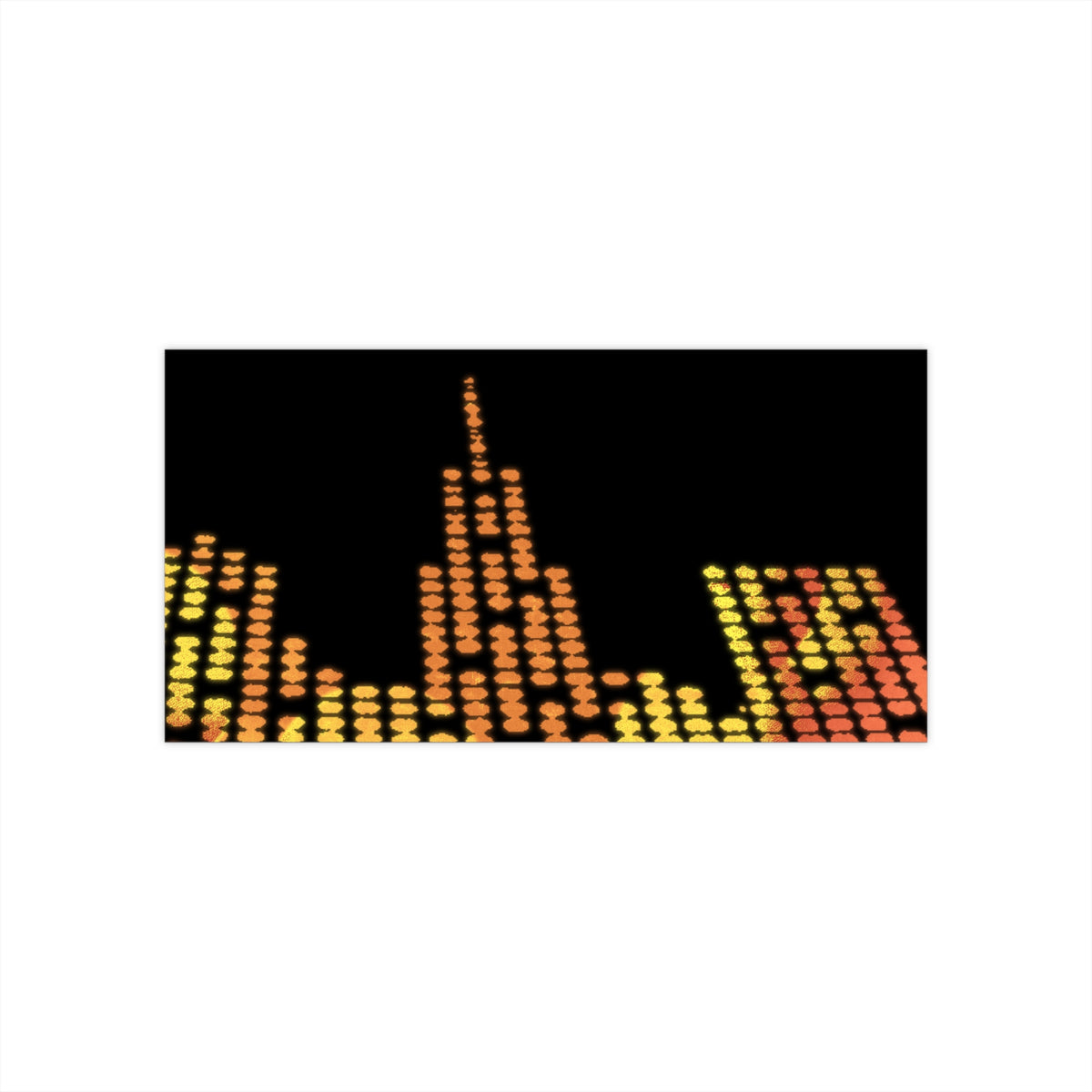 Skyline Sticker